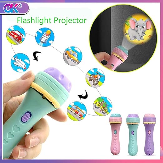 Projector Flashlight Toy for Kids