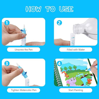 Magic Water Quick Dry Book Water