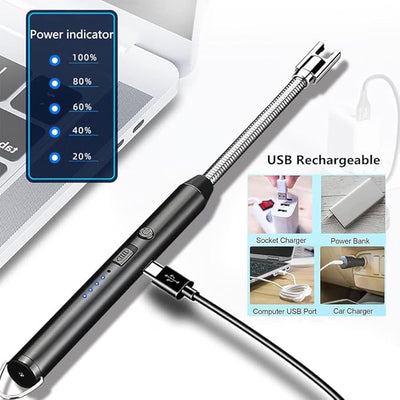 Electric Lighter for Candles Rechargeable Electric Gas Lighter