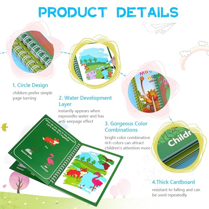 Magic Water Quick Dry Book Water