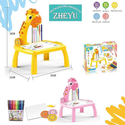 Hand Writing Painting Desk Kids