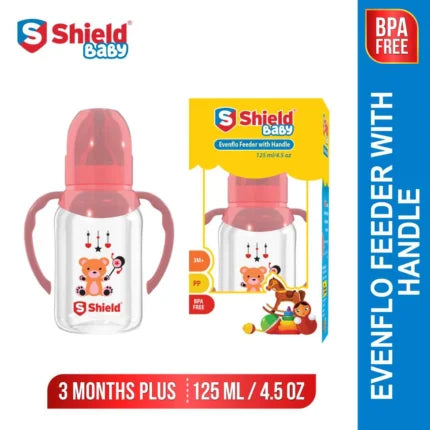 Shield baby handle feeder
