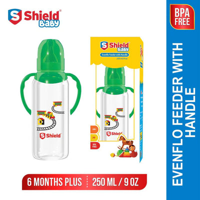 Shield baby handle feeder