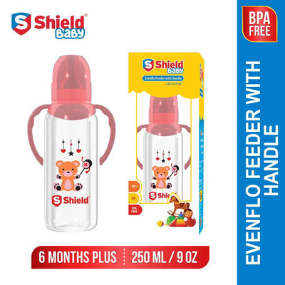 Shield baby handle feeder