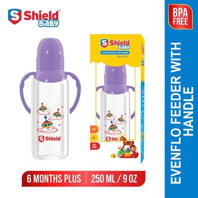 Shield baby handle feeder