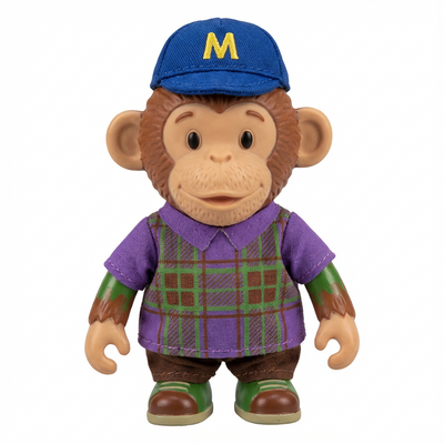 MUSICAL & LIGHTING MONKEY ICE CREAM CART